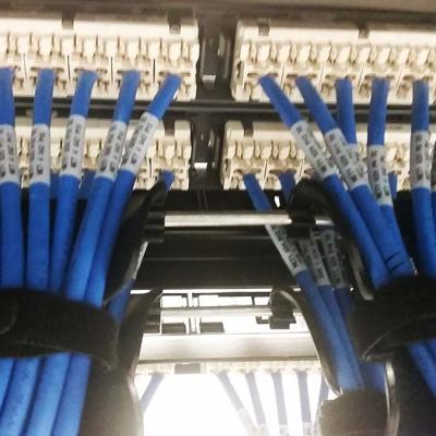 Structured Cabling Patch Panel Labeling Cat6e