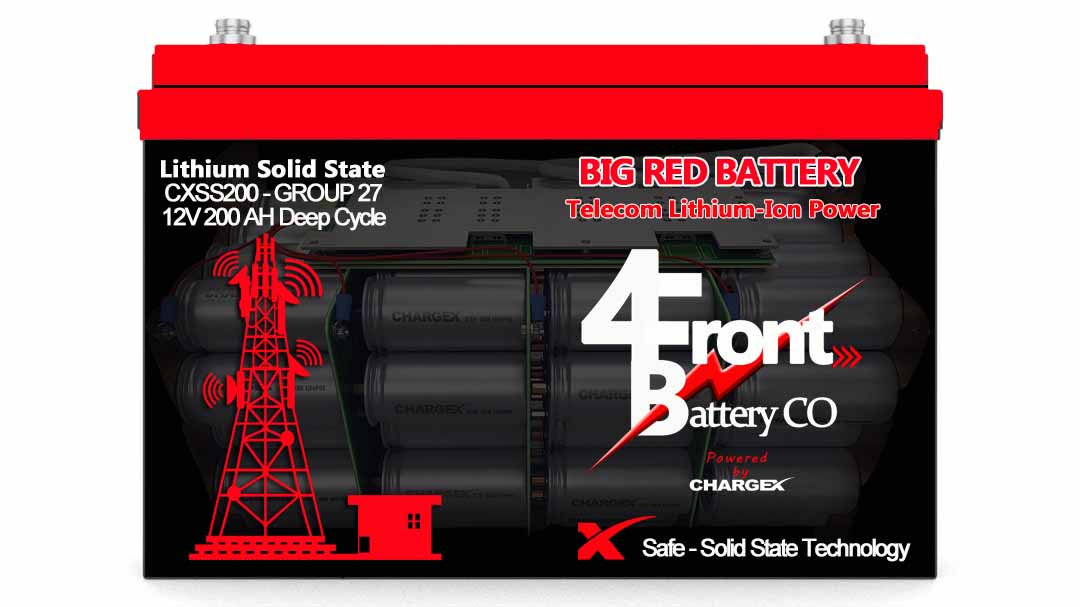 Solid State Lithium Telecom Batteries (Li) | Cutting-Edge Tech in Big Red Battery